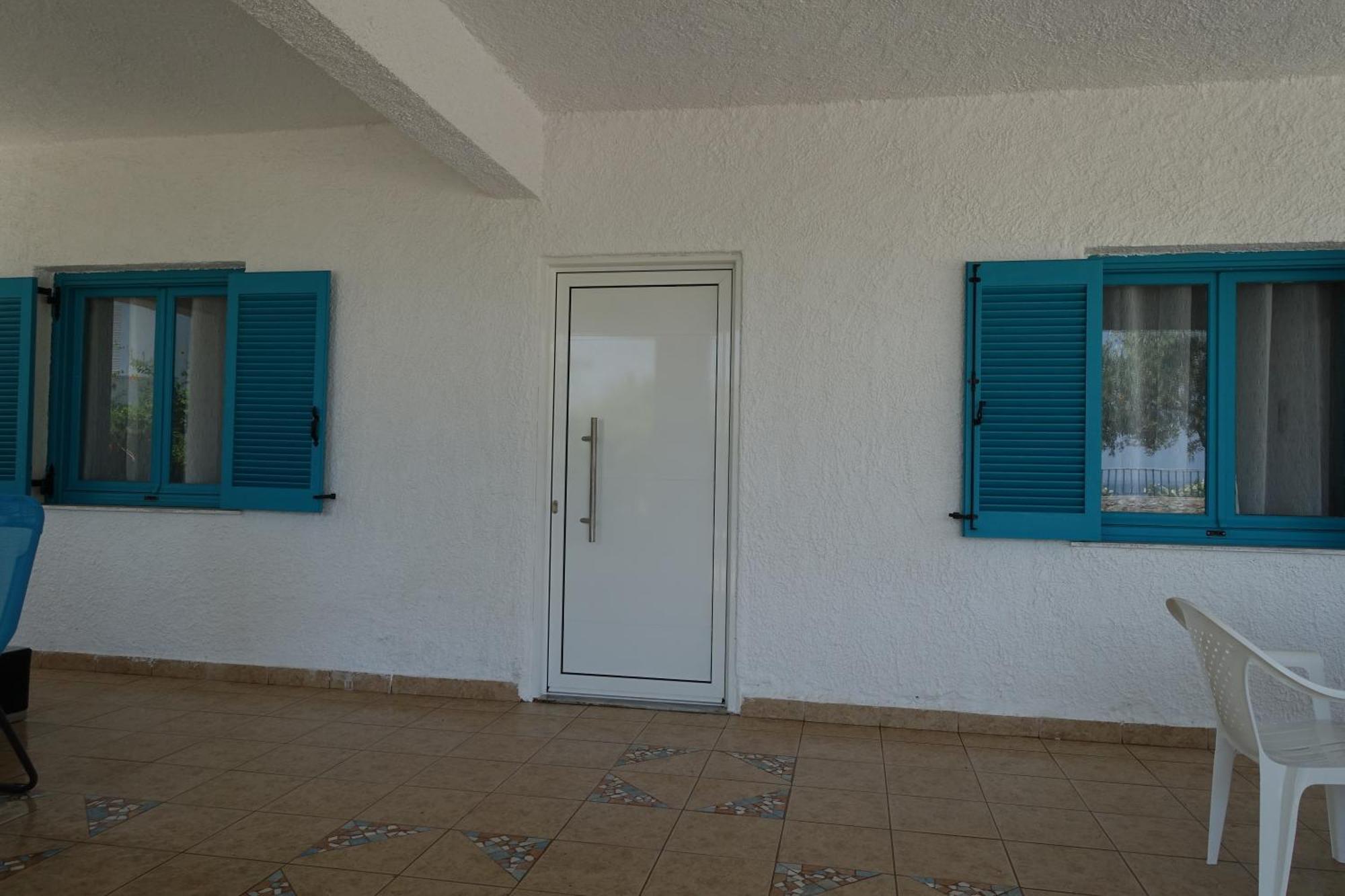 Studio In Villa In Kalloni Direkt Am Meer Esterno foto